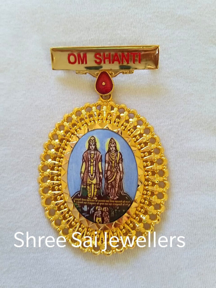 B.K Gold Baba Badge-BKGB30 - Image 2