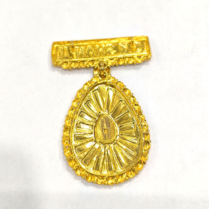 B.K Gold Baba Badge-BKGB28 - Image 3