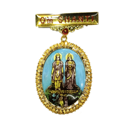 B.K Gold Baba Badge-BKGB005