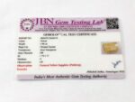 3.90 ct / 4.32 Ratti Pukhraj  | Yellow Sapphire with Certificate (Emerald Cut) - Image 4
