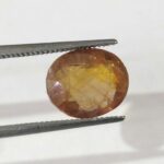 4.95 ct / 5.50 Ratti Pukhraj  | Yellow Sapphire with Certificate