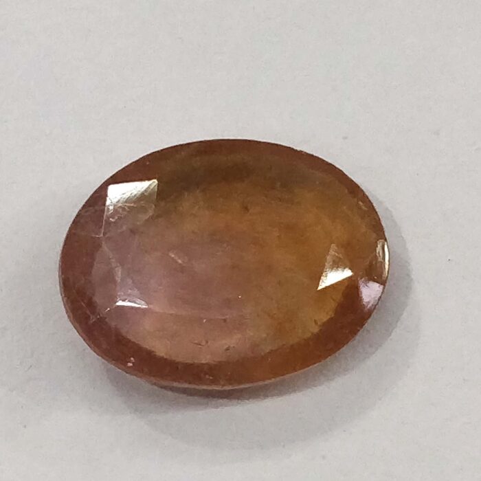 5.98 ct / 6.63 Ratti Pukhraj  | Yellow Sapphire with Certificate  Oval Cut - Image 1