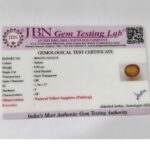 4.95 ct / 5.50 Ratti Pukhraj  | Yellow Sapphire with Certificate - Image 3