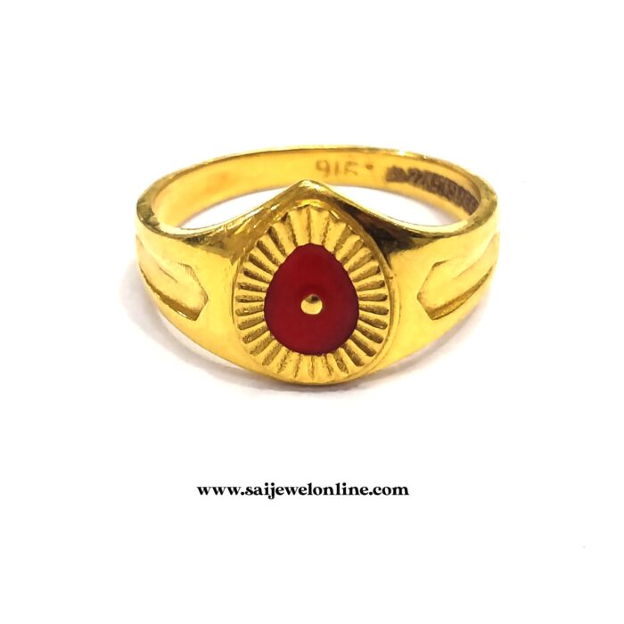 B.K Baba Gold Ring-BKGR017 - Image 2