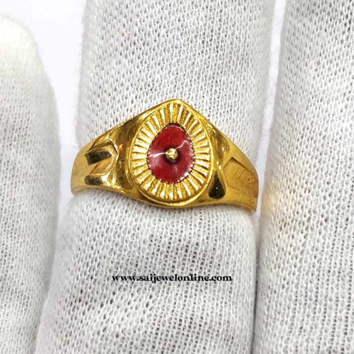B.K Baba Gold Ring-BKGR017 - Image 5