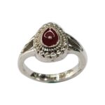 B.K Ring in Silver-BKSR02
