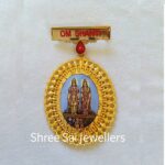 B.K Gold Baba Badge-BKGB30