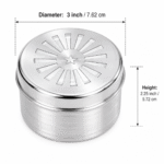 925 Purity Silver Baba Bhog Box - Image 2