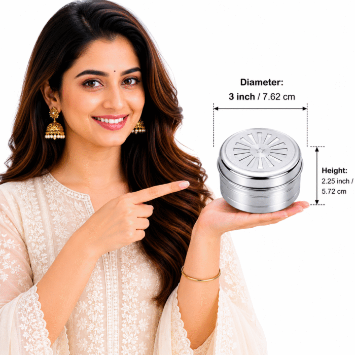 925 Purity Silver Baba Bhog Box - Image 3