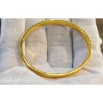 18k Gold Cartier Kada Design – 18gm | Luxury Gold Kada for Men & Women-SSJGB01 - Image 3