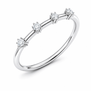 Wedding Bands Seventeen Diamond Ring-S14 - Image 6