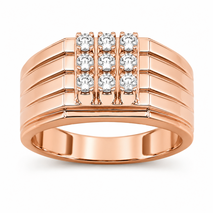 Men's Diamond Ring-RMDG4 - Image 8