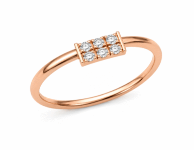 Rectoma six Diamond Diamond Engagement Ring - S23 - Image 4