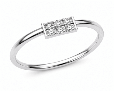 Rectoma six Diamond Diamond Engagement Ring - S23 - Image 5