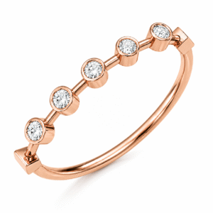 18K Hallmarked Gold Ring – Six Bezel‑Set IGI Certified Diamonds (0.28 ct, 1.810 gm, VS Clarity, H‑I Colour) | Sai Jewellers- S20 - Image 7