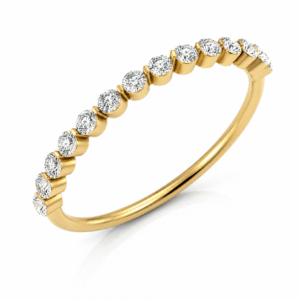 Wedding Bands Seventeen Diamond Ring-S10