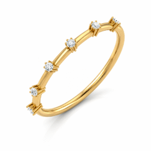 Wedding Bands Seventeen Diamond Ring-S14