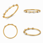 Wedding Bands Seventeen Diamond Ring-S14 - Image 3