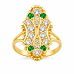 22K Hallmarked Gold Rajasthani Ring