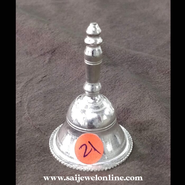 g4 Silver Temple Bell / Ghanti Diwali Collection - Image 1