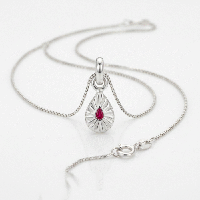 925 silver Brahma Kumaris pendant