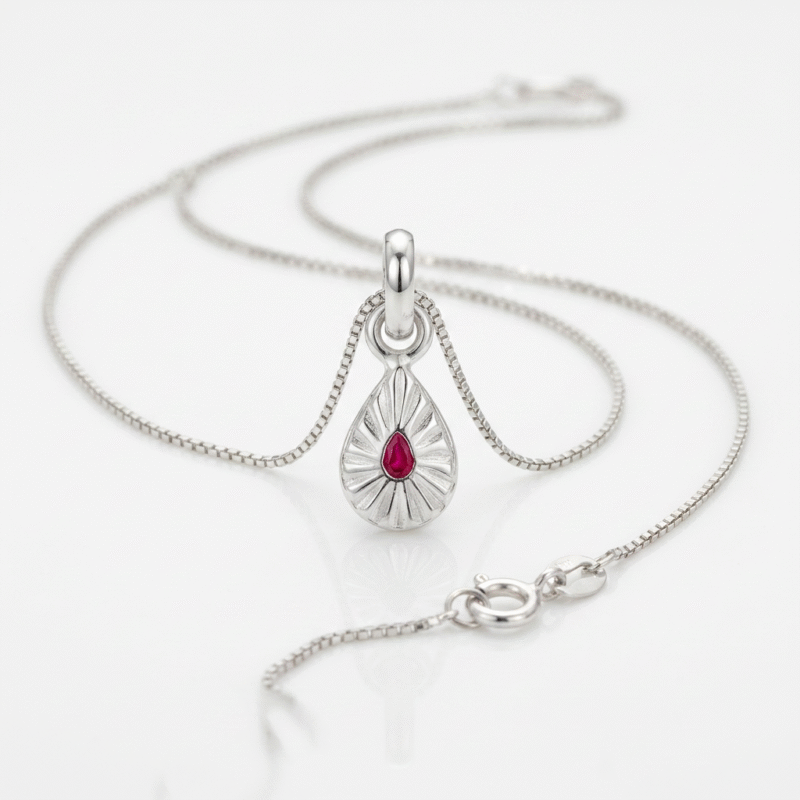 925 silver Brahma Kumaris pendant
