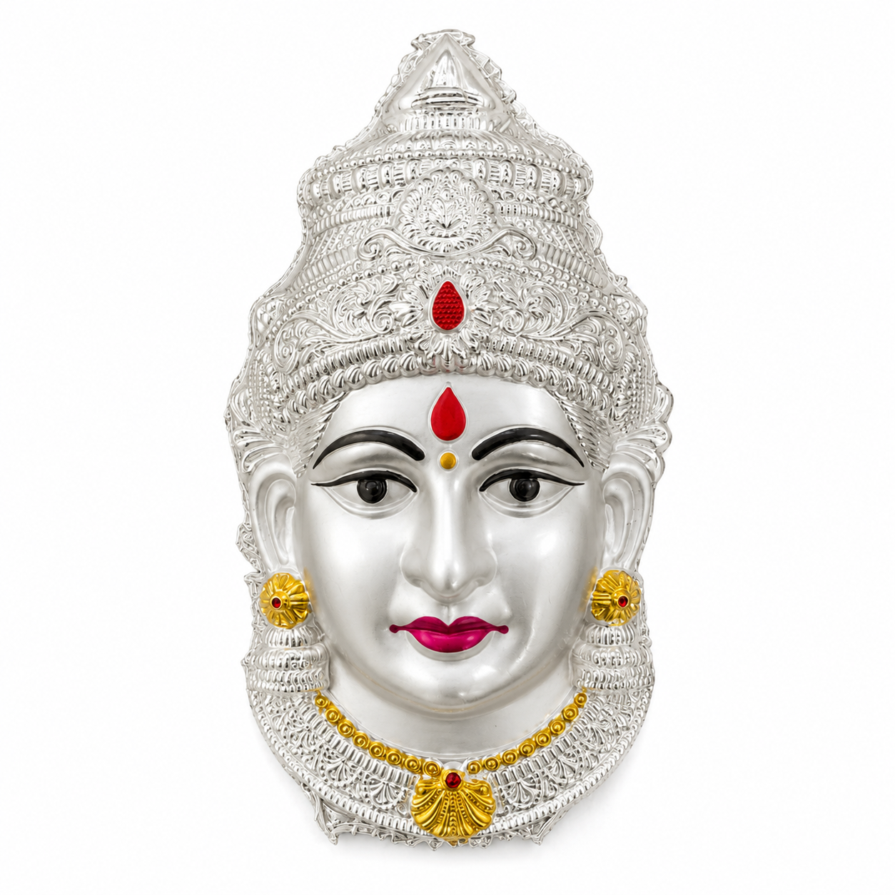 925 Hallmarked Silver Laxmi Face
