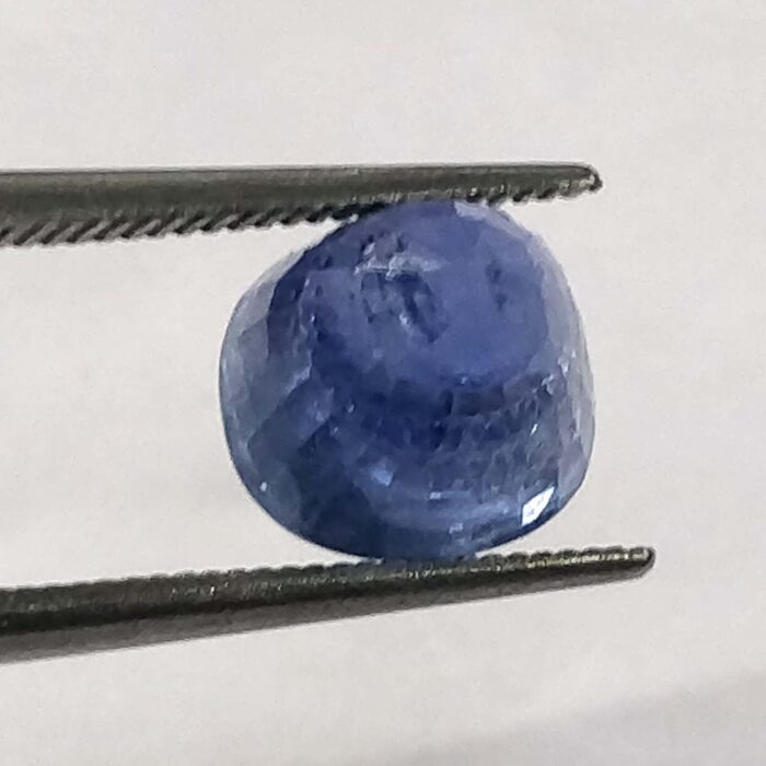 Ceylon Blue Sapphire 5.14 ct / 5.70 Ratti   | Ceyloni Neelam with Certificate |  Cushion Cut - Image 4