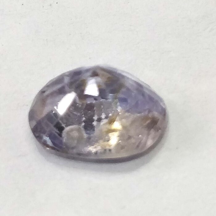 Ceylon Blue  Sapphire with Reddish Shade 2.24 ct / 2.49 Ratti   | Ceyloni Khooni Neelam with Certificate |  Oval Cut - Image 4
