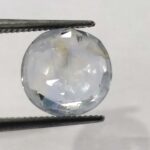 Ceylon Blue Sapphire 3.70 ct / 4.05 Ratti   | Ceyloni Neelam with Certificate |  Round Shape Cut - Image 2