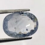 Ceylon Blue Sapphire 5.29 ct / 5.87 Ratti   | Ceyloni Neelam with Certificate |  Oval Cut - Image 2