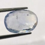 Ceylon Blue Sapphire 5.29 ct / 5.87 Ratti   | Ceyloni Neelam with Certificate |  Oval Cut - Image 3