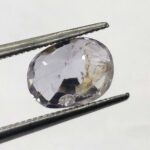 Ceylon Blue  Sapphire with Reddish Shade 2.24 ct / 2.49 Ratti   | Ceyloni Khooni Neelam with Certificate |  Oval Cut - Image 2