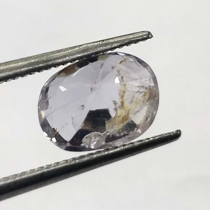 Ceylon Blue  Sapphire with Reddish Shade 2.24 ct / 2.49 Ratti   | Ceyloni Khooni Neelam with Certificate |  Oval Cut - Image 2