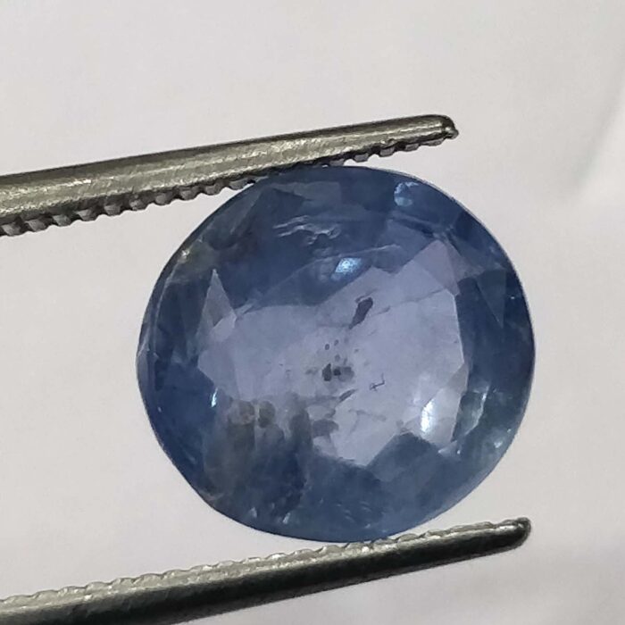 Ceylon Blue Sapphire 5.14 ct / 5.70 Ratti   | Ceyloni Neelam with Certificate |  Cushion Cut - Image 1