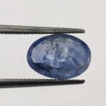 Ceylon Blue Sapphire 2.60 ct / 3.00 Ratti   | Ceyloni Neelam with Certificate |  Oval Cut - Image 2