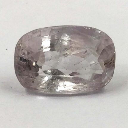 Ceylon Blue  Sapphire with Reddish Shade 6.00 ct / 6.66 Ratti   | Ceyloni Khooni Neelam with Certificate |  Oval Cut