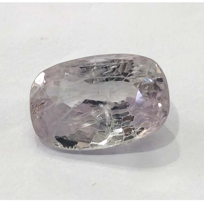 Ceylon Blue  Sapphire with Reddish Shade 6.00 ct / 6.66 Ratti   | Ceyloni Khooni Neelam with Certificate |  Oval Cut - Image 10