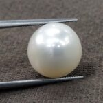 12.32ct Natural Pearl (Moti) Round Shape with Certificate | Best Quality Gemstones