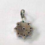 Oxidized 925 Sterling  Silver Stone Studded Pendant | Silver Pendant | Gift for Girl Friend |  Stone Studded - Image 3