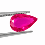 1.68 ct / 1.86 Ratti Manak  | Natural Ruby with Certificate Tilak Cut Shape