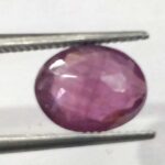 2.29 ct / 2.54 Ratti Manak  | Natural Ruby with Certificate Oval Cut - Image 2
