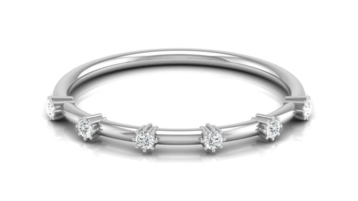 Wedding Bands Seventeen Diamond Ring-S14 - Image 8
