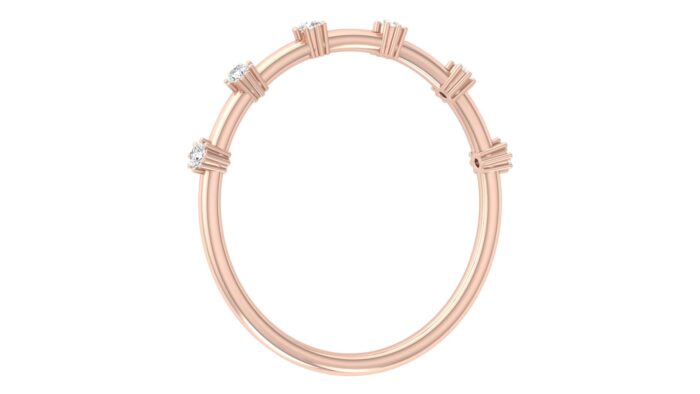 Wedding Bands Seventeen Diamond Ring-S14 - Image 6