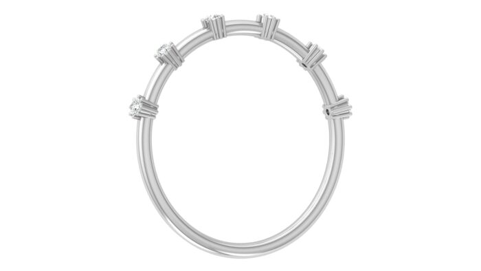 Wedding Bands Seventeen Diamond Ring-S14 - Image 9