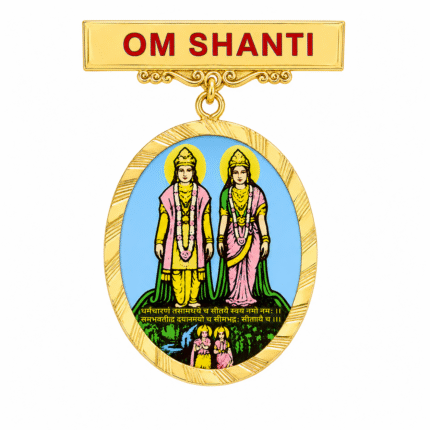 Gold Samarpit Bhai‑Bhen Badge