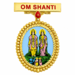 22K Hallmarked Gold Laxmi Narayan Badge – Brahma Kumaris Spiritual Jewelry | Sai Jewellers-BKGBS8