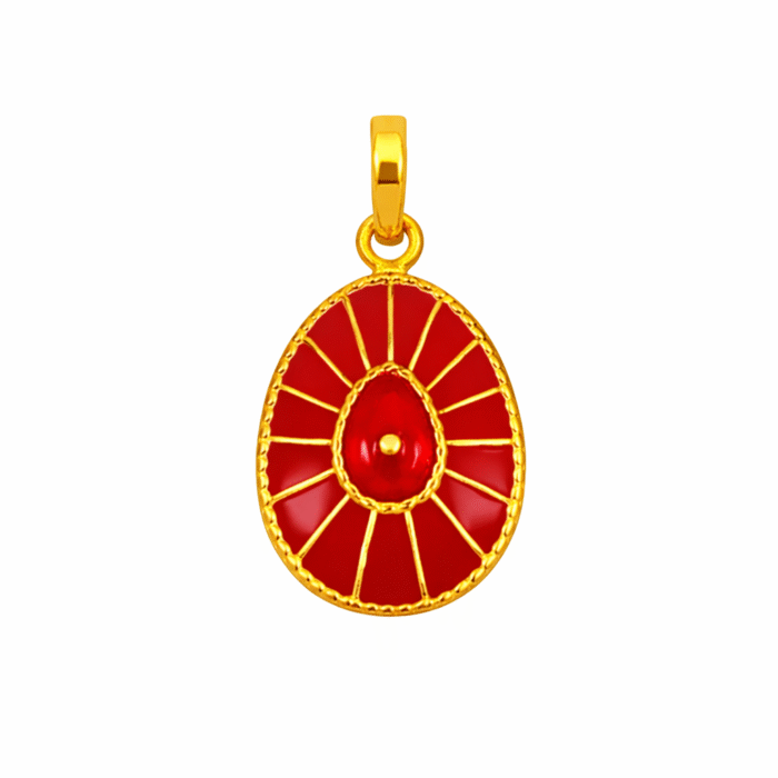 B.K Gold Baba Pendant-BKGP09 - Image 2