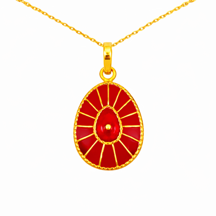B.K Gold Baba Pendant-BKGP09 - Image 1