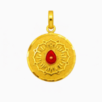 B.K Gold Baba Pendant-BKGP08 - Image 2